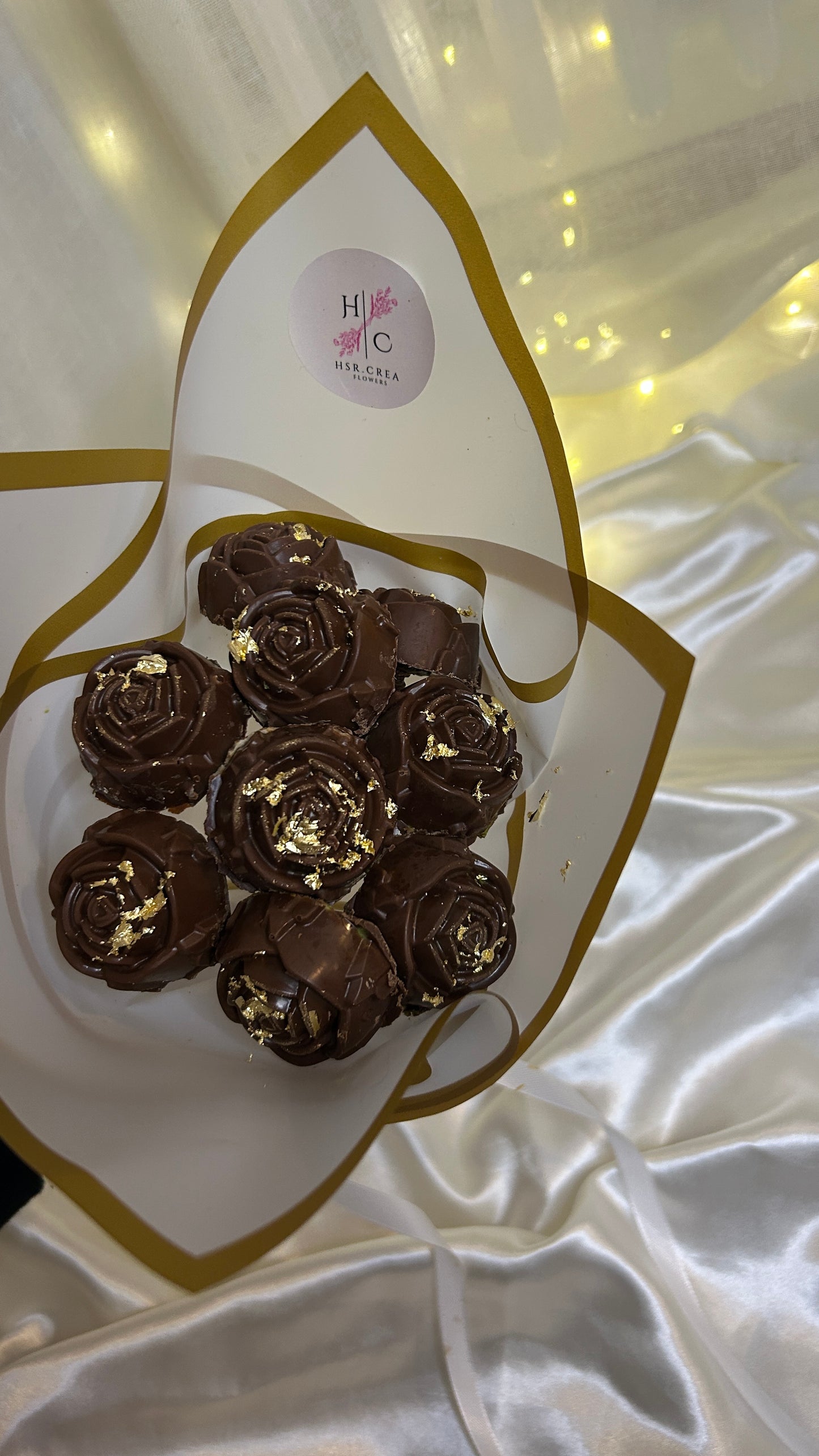Bouquet en chocolat