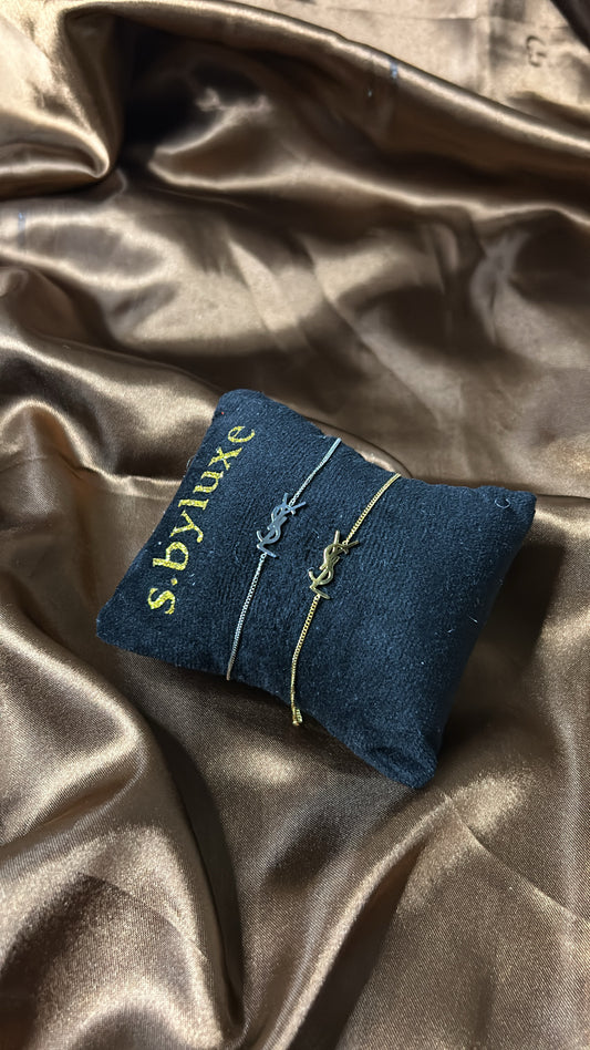 Collier & bracelet YSL